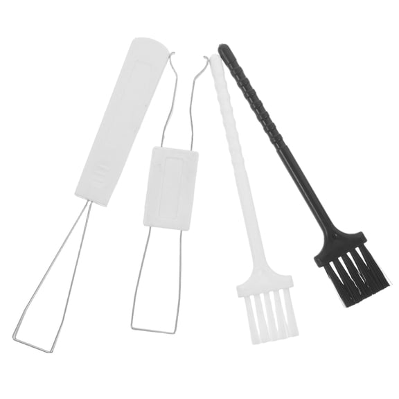 Yardwe 1Set Multipurpose Keyboard Duster Brush and Keycap Puller for Home Office Laptop Care