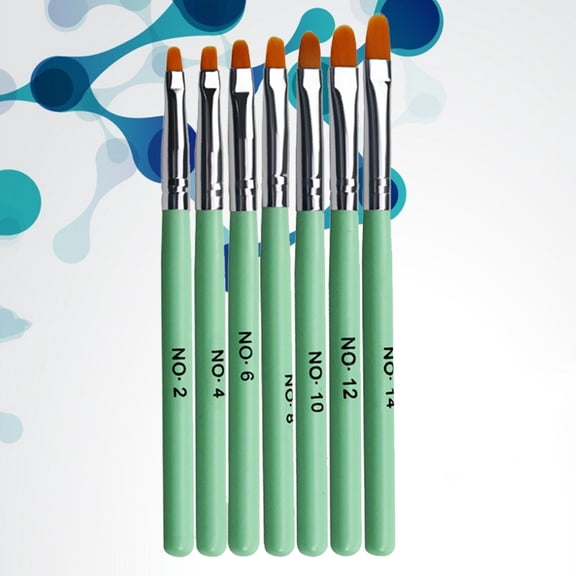 Yardwe Back to School Brushes Nail Nail Dotting Pen Nylon 1 Set