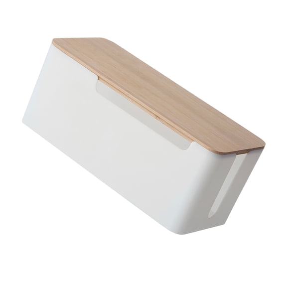Yardwe Cable Organizer Box with Lid for Household Socket 1Pack
