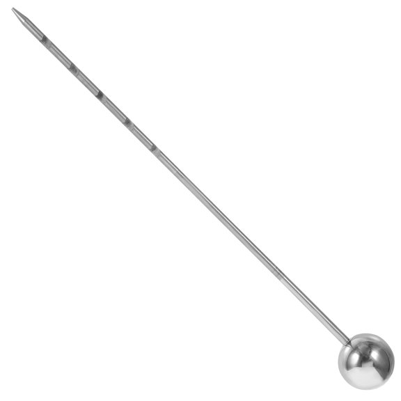 Yardwe 1Set Soil Sampling Probe Stainless Steel Soil Sampler Tool for Field Testing Plated Silver