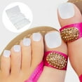 thumbnail image 1 of Yardwe 200Pcs Fake Nails Tips for Toenails Oval Shape Wedding Party Weekend Dating Full Coverage Nail Tips, 1 of 8