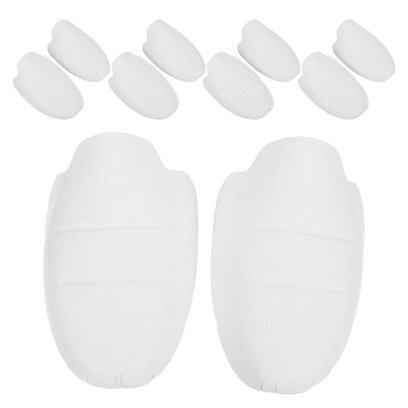 Yardwe 20Pairs White Shoe Shape Protector Paper Inserts for Home Organization and Shipping