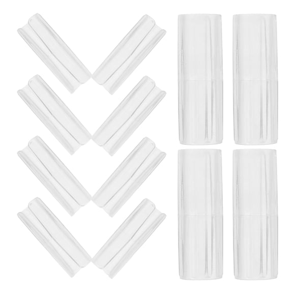 Yardwe Clear Plastic Bed Sheet Grippers for Mattresses and Sofa Cushions, Non- Fixers to Keep Bedding in Place
