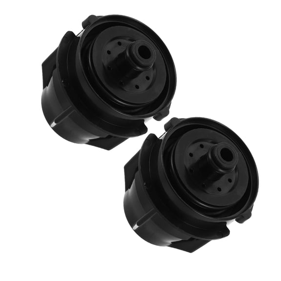 Yardwe 2Pcs Black Bar Drink Dispenser Valve for Home Use with Easy Installation and Improved Flow