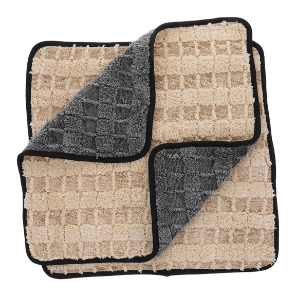 Yardwe 2Pcs Car Drying Towels Super Absorbent Assorted Colors for Gentle Auto Washing
