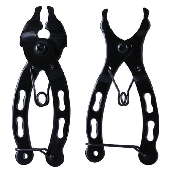Yardwe 2Pcs Chain Link Removal Tool Steel Black For Mountain Bike Repair