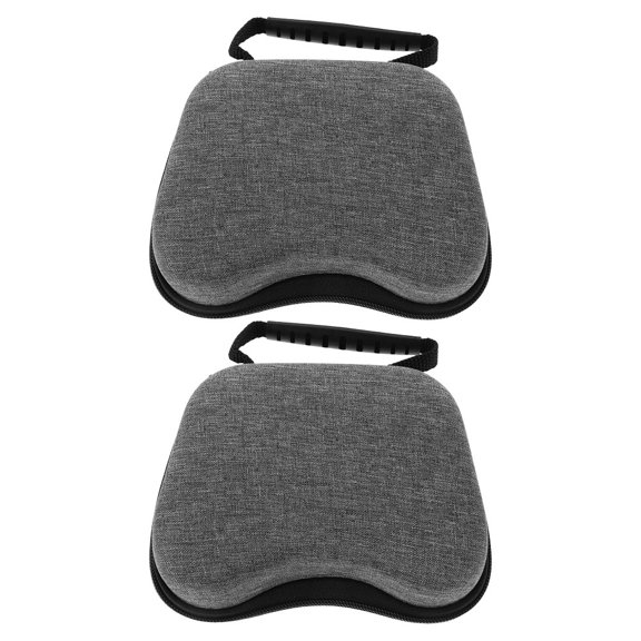 Yardwe 2Pcs Grey Game Controller Holder with Durable Protective Shell for Console Accessories