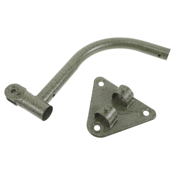 Yardwe 2Pcs Industrial Fan Mount Wall Bracket Green Metal Fan Holder for Garage Office and Workshop