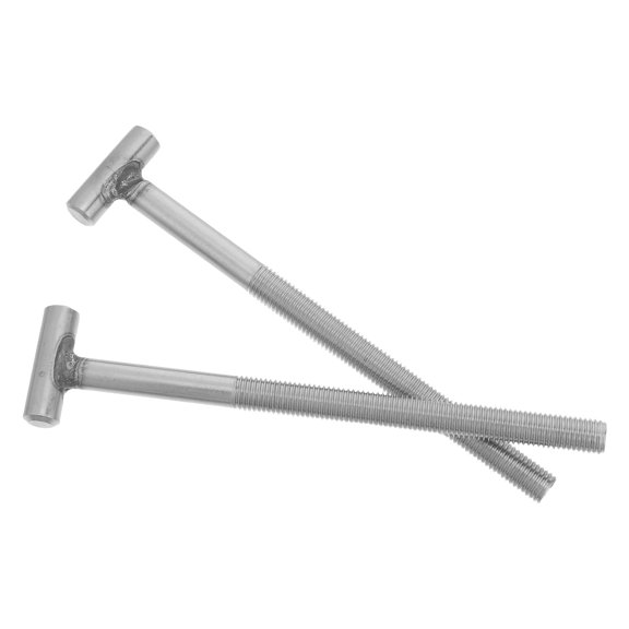 Yardwe 2Pcs Marine Grade Stainless Steel T-Bolt Screws Replacement Kit with Easy Installation for Rv Wheels