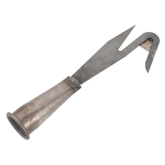 Yardwe 2Pcs Multipurpose Plated Silver Fruit Tree Picker Tool for Peaches Pears Lemons and More