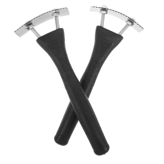 Yardwe 2Pcs Tree Bark Removal Tool with Metal Blade and Ergonomic Handle for Orchard Pruning and Grafting