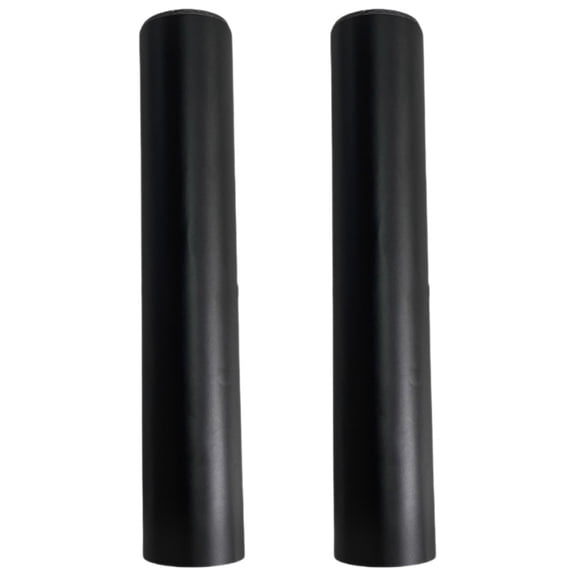 Yardwe 2Pcs Universal Black Car Sun Visor Windshield Decal Strip Anti Glare Durable Material