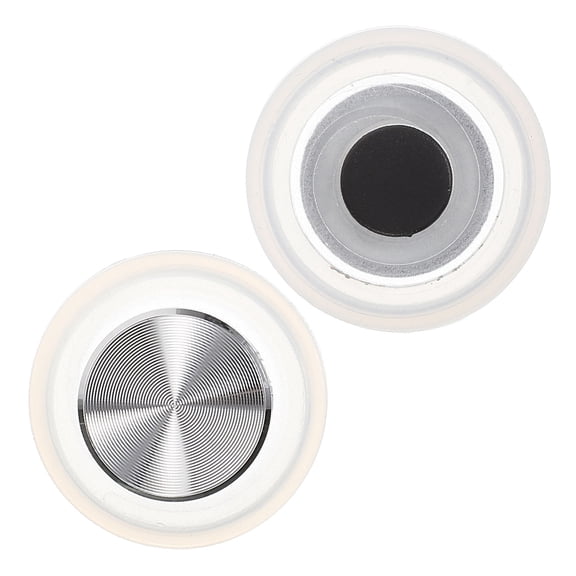 Yardwe 2Pcs White Mobile Game Controller Handle Portable Phone Gaming Trigger for Travel Use