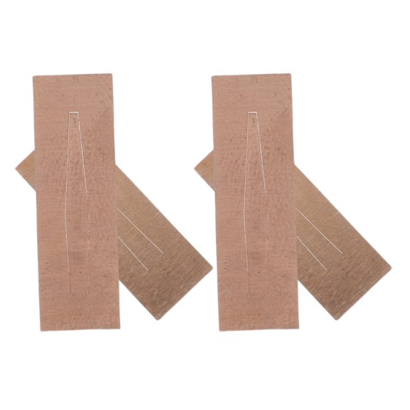 Yardwe 2Sets Musical Instrument Reed Golden Hulusi Flute Replacement Designed for Fast Setup and Consistent Tone