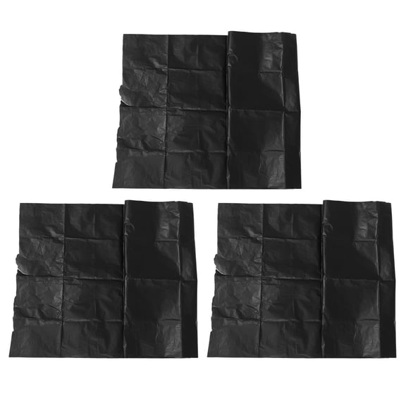 Yardwe 3Pcs Large Black Carbon Transfer Paper for Canvas and Wood Tracing Copy Sheets