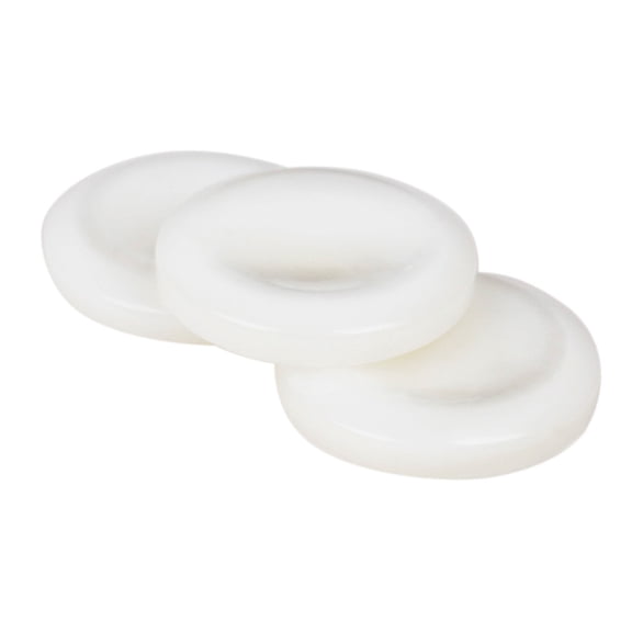 Yardwe 3pcs Round Trumpet Accessories with Shell Material for Instrument Maintenance