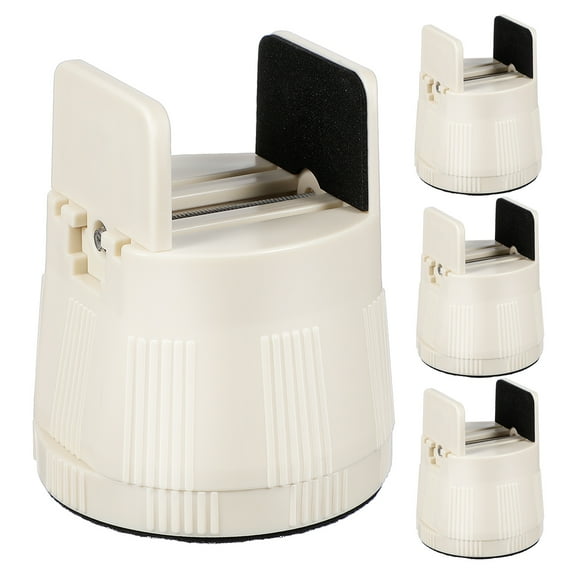 Yardwe 4Pcs Adjustable Furniture Risers Bed Riser for Office Use White Plastic