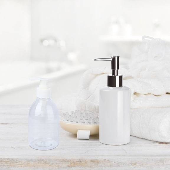 Yardwe 4Pcs Multi Color Soap Bottle Dispensers Perfect for Home Decoration