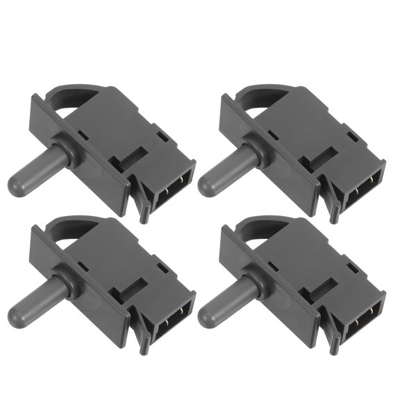 Yardwe 4Pcs Normally Open 2 Pin Refrigerator Door Switch for Kitchen Appliance