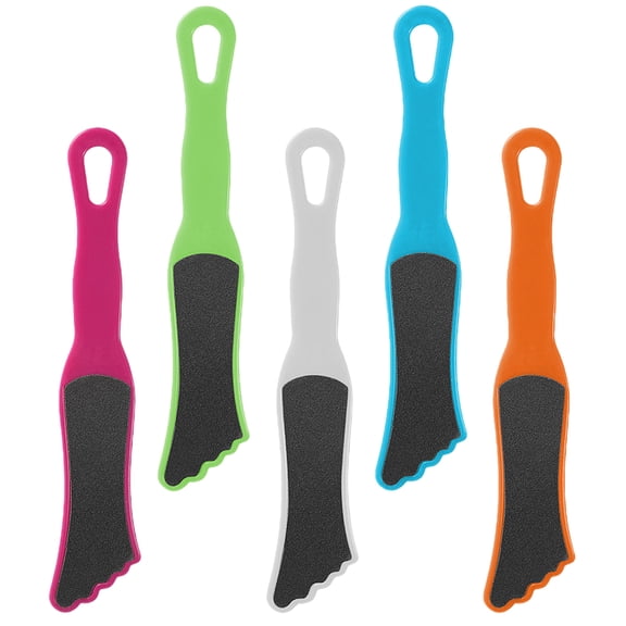 Yardwe 4Set Foot Callous Remover Tool Assorted Color Double Sided Foot File Home Use Personal Care