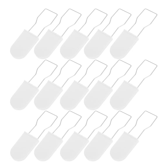 Yardwe 50Pcs Plastic Wire Padlocks with Tamper Resistant Features for Electricity Meter and Home Security