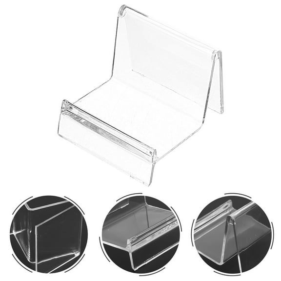 Yardwe Premium PC Wallet Display Stand 5-Pack with 360-Degree Rotating View, Ideal for Organized Storage and Presentation