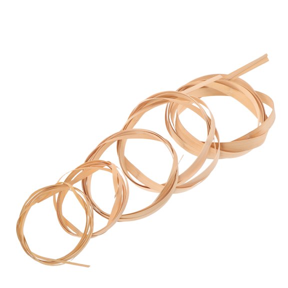 Yardwe 5Pcs Durable Natural Cane Binding Strips for Basket Rim and Wicker Repair Supplies