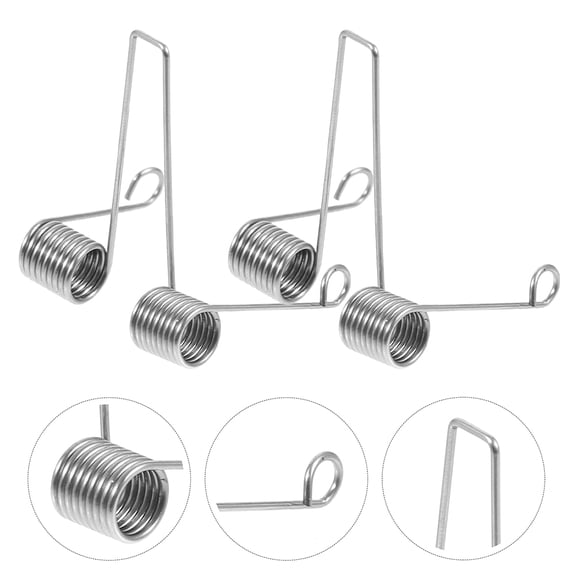 Yardwe 5Pcs Trombone Repair Parts Brass Instrument Component Silver for Enhanced Sound