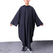 Yardwe Hair Stylist Cape Waterproof Cloth Black 1Set
