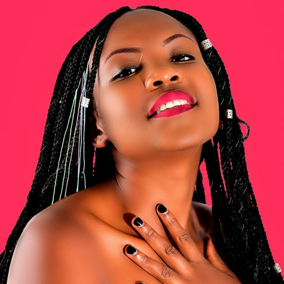 Yardwe 6Pcs Assorted Color Hair Braid Ropes 19.3X0.08X0.04in Nylon Polyester For Girls Kids Women Styling