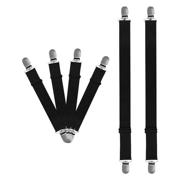 Yardwe 6-Pack Adjustable Tablecloth Clips with Hidden Straps for Secure Hold on Different Tablecloth Fabrics and
