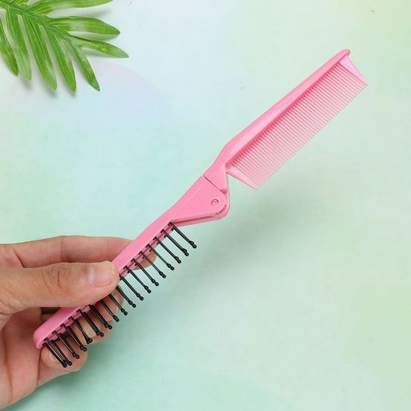 Yardwe Folding Travel Hair Comb Abs 6Pcs 8.3x1In