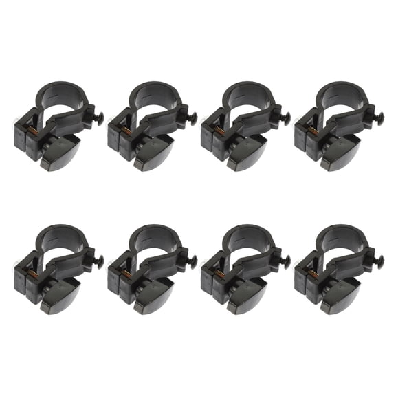 Yardwe 8Pcs Detachable Black Easel Tray Buckles for Portable Foldable Easels with Easy Setup
