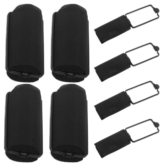 Yardwe 8Pcs Flexible Cloth Hair Rollers for Curling All Hair Types No Clips Needed