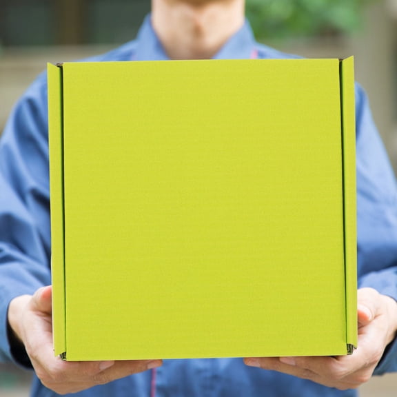 Yardwe 8Pcs Reusable Light Shipping Boxes for Moving Storage and Packaging