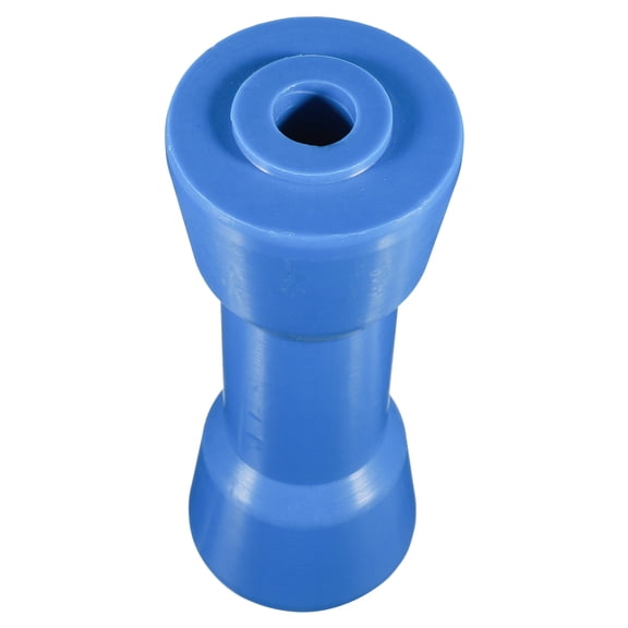 Yardwe Adjustable Keel Roller Boat Trailer Roller Blue Rubber For Loading 1Pcs