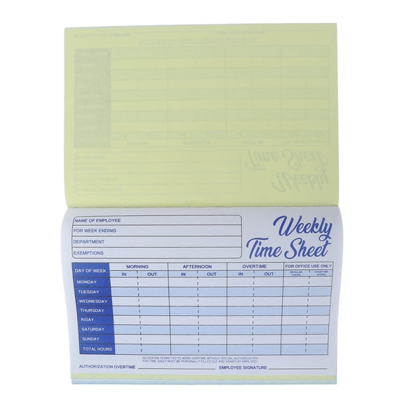 Yardwe Attendance Summary Book for Office with Reliable Employee Attendance Record and Easy Manual Input System