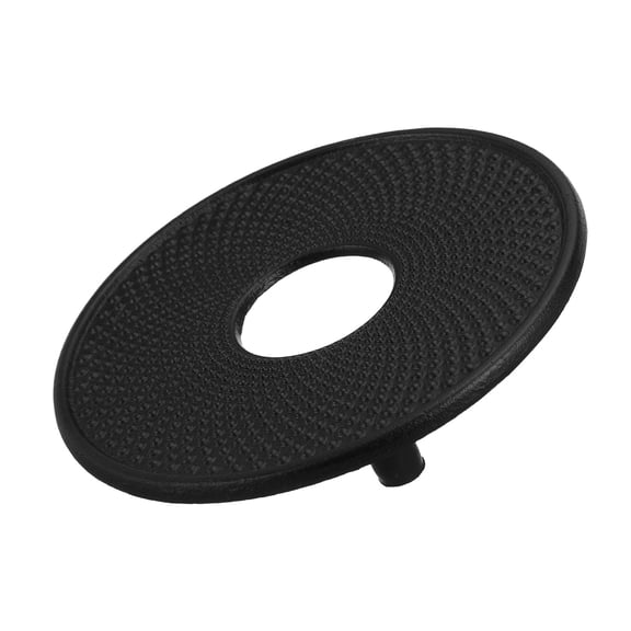 Yardwe Black Cast Iron Hot Pot Stand for Kitchen Countertop with Universal Cookware Compatibility