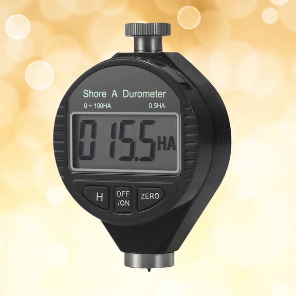 Yardwe Black Digital Shore A Durometer Hardness Tester Compact Pocket Size for Home Use