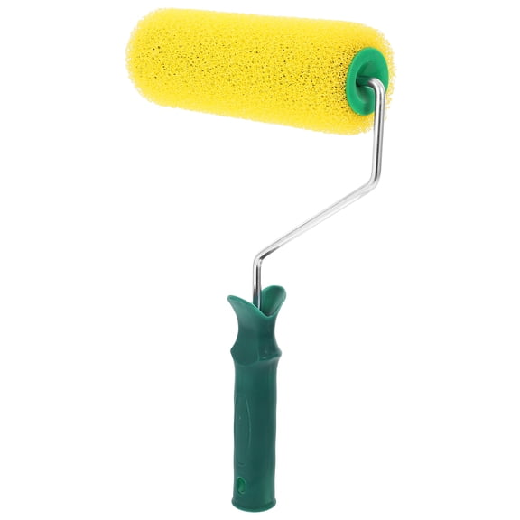 Yardwe Ceiling Texture Roller Textured Paint Roller Yellow Sponge Creating Texture Effect 1Pack