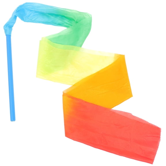 Yardwe Soft Colored ce Ribbon Streamers with PVC Silk Fabric for Marching Band and Gymnastics