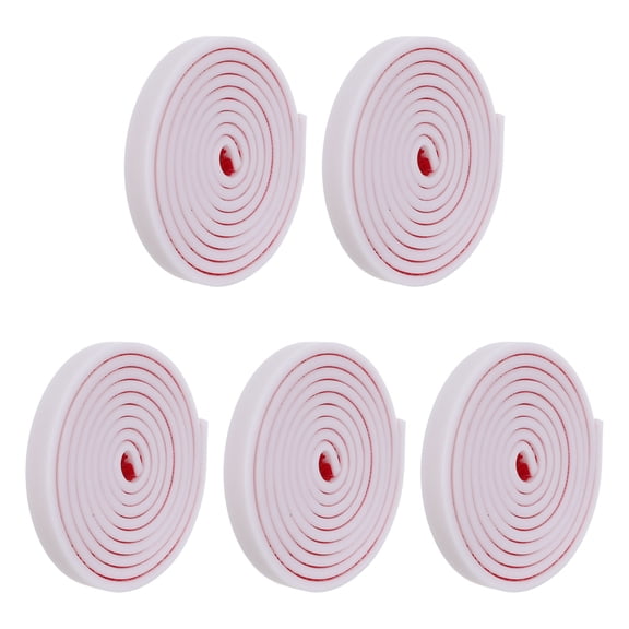 Yardwe DIY Window Grille Inserts White Flexible Self Adhesive Trim Kit for Interior Window Decoration