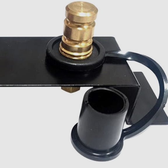 Yardwe Durable Car Battery Terminal Block Power Junction Post Black Material for Reliable Use
