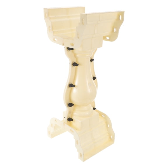 Yardwe Easy Release Beige Concrete Mold for Roman Column Balustrade and Fence Projects
