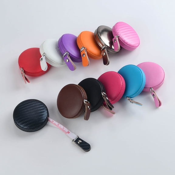 Yardwe Easy Retractable Pink Measuring Tape with Dual Inches and Centimeters Scale