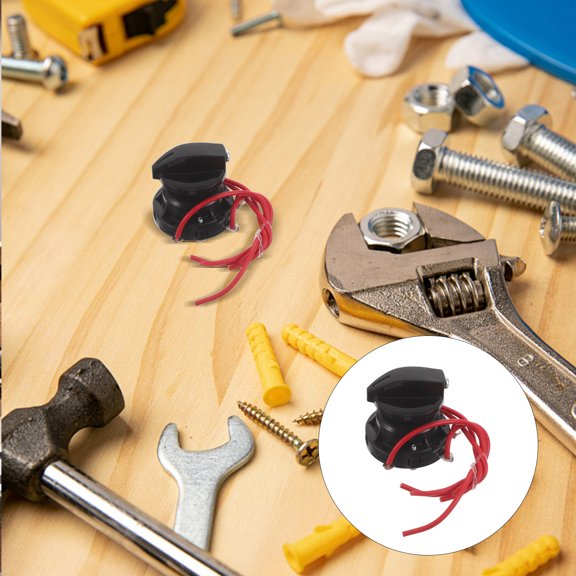 Yardwe Fan Speed Selector Switch Black Rotary Control Knob for Home Ceiling Fan and Industrial Use