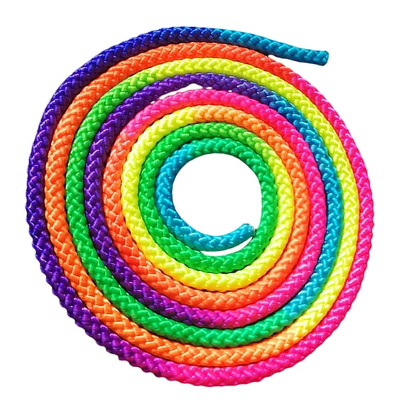 Yardwe Fitness Workout Gymnastics Rope Multi Nylon Fiber Competition Use 1Pack