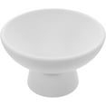 thumbnail image 1 of Yardwe Footed Ceramic Fruit Bowl - 5.11 Inch Decorative Serving Tray for Desserts, Snacks, and Fruits, Ideal for Kitchen Counter, Parties, and Dining Table Decor (White), 1 of 18