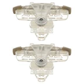 Yardwe Game Joystick Buttons for Mobile Gaming Transparent Plastic Metal Continuous Shooting 1 Pair