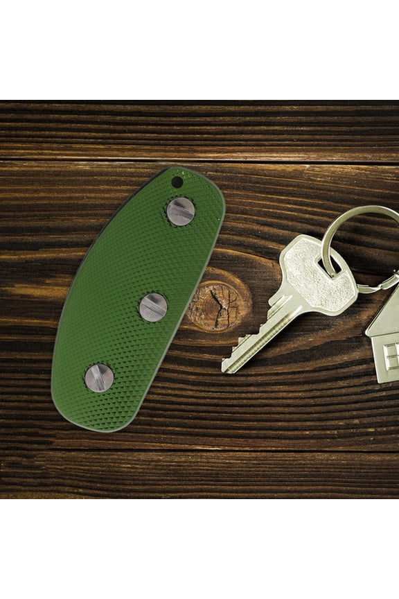 Green Aluminum Alloy Key Organizer with Strong Durability for Convenient Key Holding